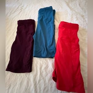Oiselle long pocket jogger shorts. Bundle sale only. Side and back pockets.